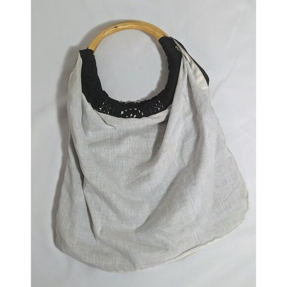 Odille Black Cotton Cute Summertime Purse - Picture 4 of 7